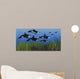 Several Seals Try to Wall Decal