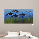 Several Seals Try to Wall Decal