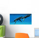 Two Humpback Whales Come Wall Decal
