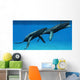 Two Humpback Whales Come Wall Decal