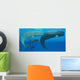 Mother Sperm Whale with Wall Decal