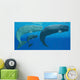 Mother Sperm Whale with Wall Decal