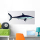 Mako Shark Wall Decal Design 2