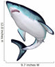 Mako Shark Wall Decal Design 1