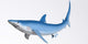 Blue Shark Profile Wall Decal