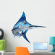 Blue Marlin Wall Decal Design 2