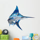 Blue Marlin Wall Decal Design 2