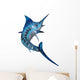 Blue Marlin Wall Decal Design 1