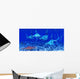 Group Blue Marlin with Wall Decal