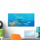Butterflyfish Swim toward Shelter Wall Decal