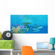 Butterflyfish Swim toward Shelter Wall Decal