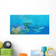 Butterflyfish Swim toward Shelter Wall Decal