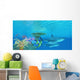 Butterflyfish Swim toward Shelter Wall Decal
