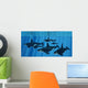 Pod Killer Whales Swimming Wall Decal