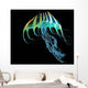 Bioluminescent Jellyfish Wall Decal Design 1