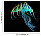 Bioluminescent Jellyfish Wall Decal Design 1