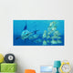 School Ayu Fish Try Wall Decal