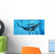 Humpback Whale Mother and Wall Decal Design 3