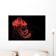 Brightly Colored Jellyfish Illustration Wall Decal Design 2