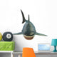 Great White Shark Illustration Wall Decal Design 2