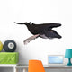 Humpback Whale Illustration White Wall Decal