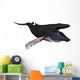 Humpback Whale Illustration White Wall Decal