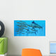 School Amemasu Fish Try Wall Decal