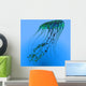 Green and Blue Jellyfish Wall Decal