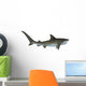 Tiger Shark Illustration Wall Decal