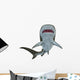 Underside Tiger Shark Wall Decal