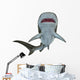 Underside Tiger Shark Wall Decal