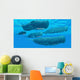 Pod Sperm Whales Swimming Wall Decal