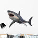Great White Shark White Wall Decal