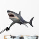 Great White Shark White Wall Decal