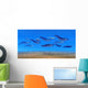 Pod Narwhal Whales Swim Wall Decal Design 2