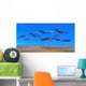 Pod Narwhal Whales Swim Wall Decal Design 2