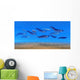 Pod Narwhal Whales Swim Wall Decal Design 2