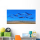 Pod Narwhal Whales Swim Wall Decal Design 2