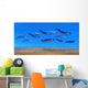 Pod Narwhal Whales Swim Wall Decal Design 2