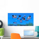 Pod Narwhal Whales Swim Wall Decal Design 1