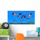 Pod Narwhal Whales Swim Wall Decal Design 1