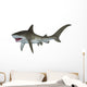 Tiger Shark Ready to Wall Decal