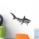 Tiger Shark White Wall Decal