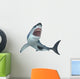 Fierce Great White Shark Wall Decal