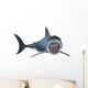 Great White Shark with Wall Decal