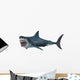 Great White Shark Side Wall Decal