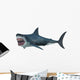 Great White Shark Side Wall Decal