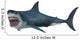 Great White Shark Side Wall Decal