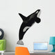 Killer Whale Illustration Wall Decal