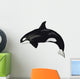 Killer Whale Illustration Side Wall Decal